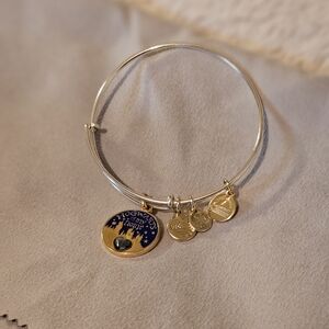 Alex and Ani Harry Potter Hogwarts Is My Home Silver Charm Bangle